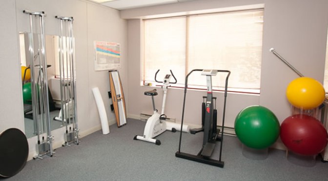 Rehabilitation equipment at Ottawa's PhysioFirst